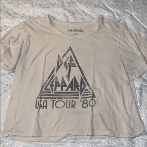 Def Leppard graphic tee